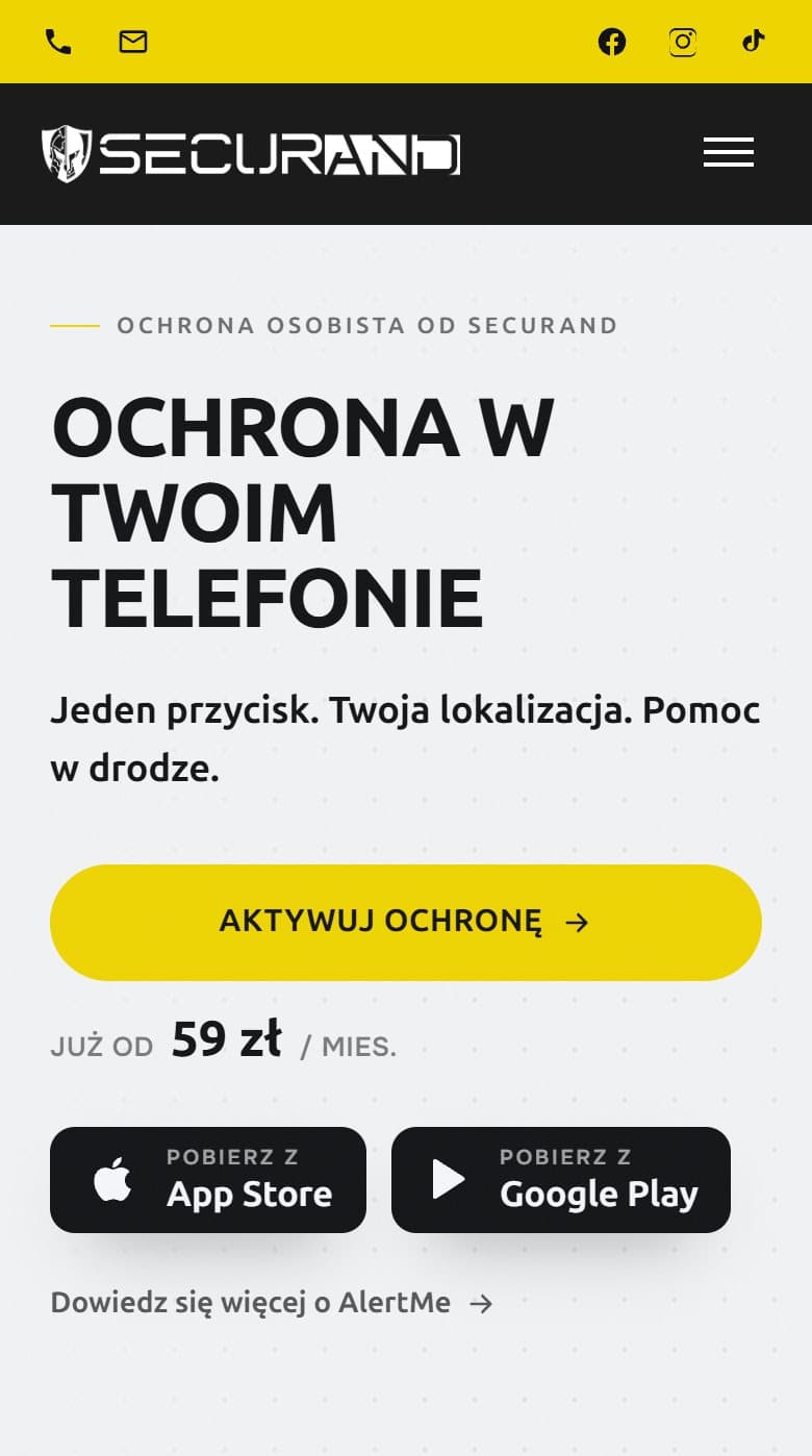 Securand na telefonie