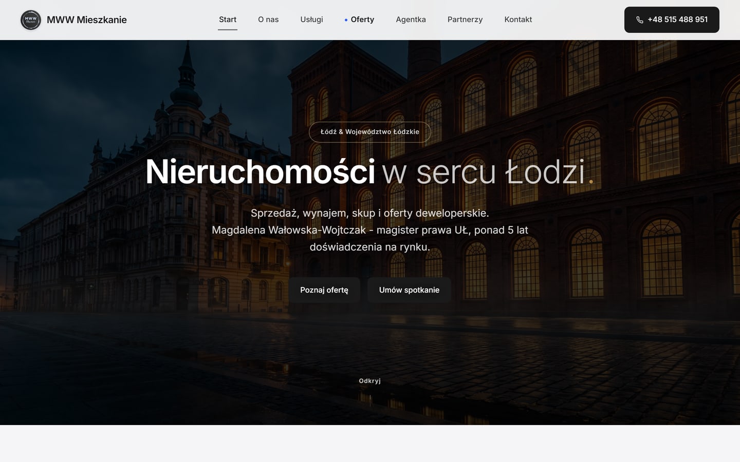 Strona główna - Nieruchomości w sercu Łodzi