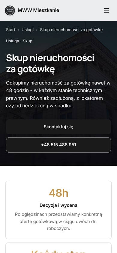 Skup za gotówkę na telefonie