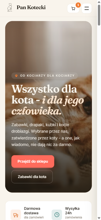 Strona główna na telefonie