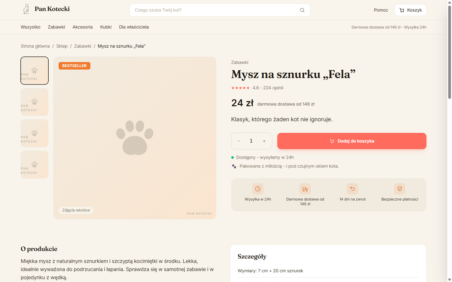 Karta produktu - galeria, opinie i dostawa w 24h