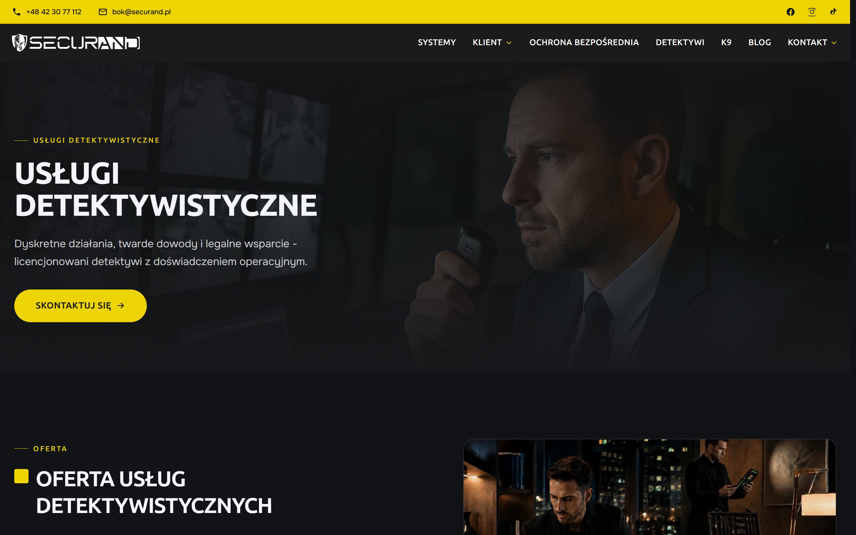 Detektywi - usługi licencjonowanych detektywów